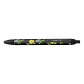 Stylo Noir Floral (Devant)
