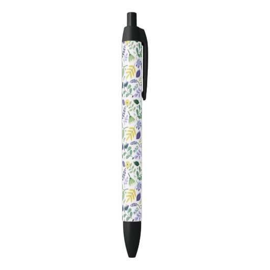 Stylo Noir Floral (Bas (Vertical))