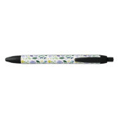 Stylo Noir Floral (Dos)
