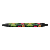 Stylo Noir Floral (Devant)