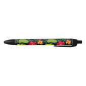 Stylo Noir Floral (Bas)