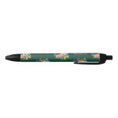 Stylo Noir Floral (Bas)