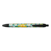 Stylo Noir floral (Dos)