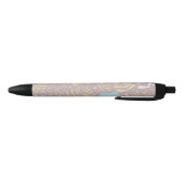 Stylo Noir Floral minimal (Bas)