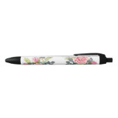 Stylo Noir Floral ressort (Haut)