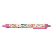 Stylo Noir Floral tropical (Bas)