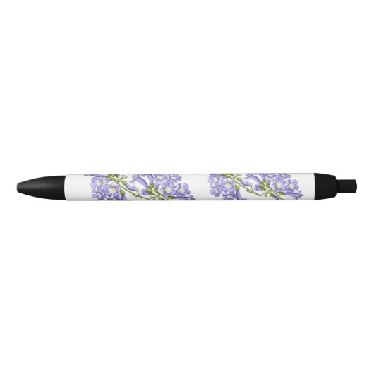 Stylo Noir Flores do Brasil jacaranda (Devant)