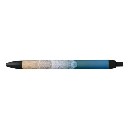 Stylo Noir Floride Turquoise Blue Sea Sandy Beach (Devant)