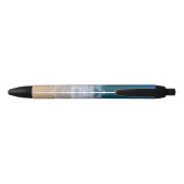 Stylo Noir Floride Turquoise Blue Sea Sandy Beach (Dos)