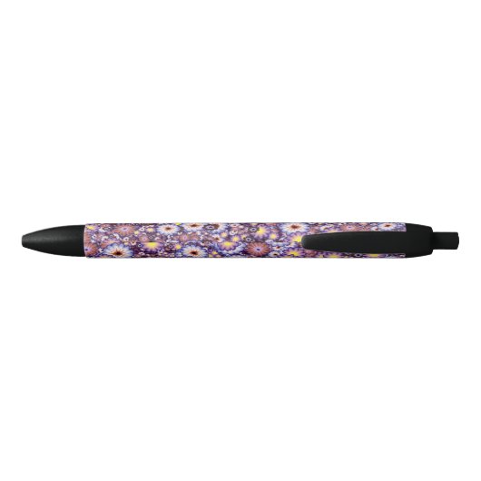 Stylo Noir flower (Dos)