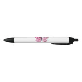 Stylo Noir Flower Butterfly (Bas)