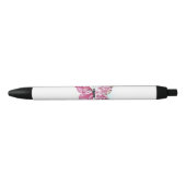 Stylo Noir Flower Butterfly (Devant)