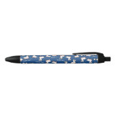 Stylo Noir Folie de lama de hippie (Haut)