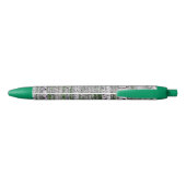 Stylo Noir Forêt de Birch Nature (Dos)