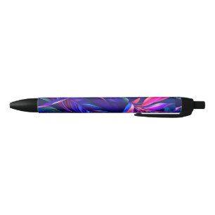 Stylo Noir Forêt tropicale de minuit