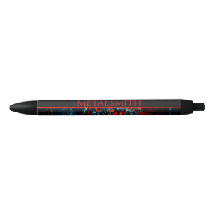 Stylo Noir Forgeron des métaux de l'Enfer des Océans