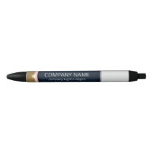Stylo Noir Formes Abstraites Géométriques (Devant)