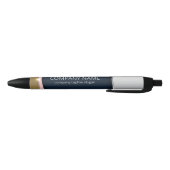 Stylo Noir Formes Abstraites Géométriques (Bas)