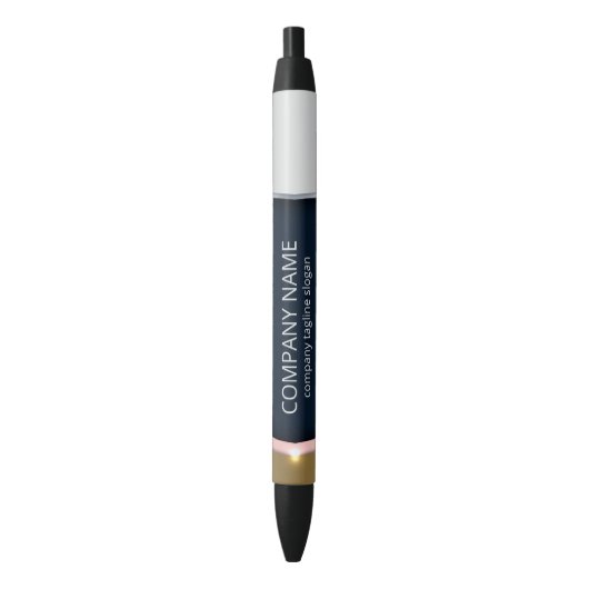 Stylo Noir Formes Abstraites Géométriques (devant Vertical)