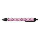 Stylo Noir Formes Géométriques Élégantes Motif En Couleurs Ro (Bas)