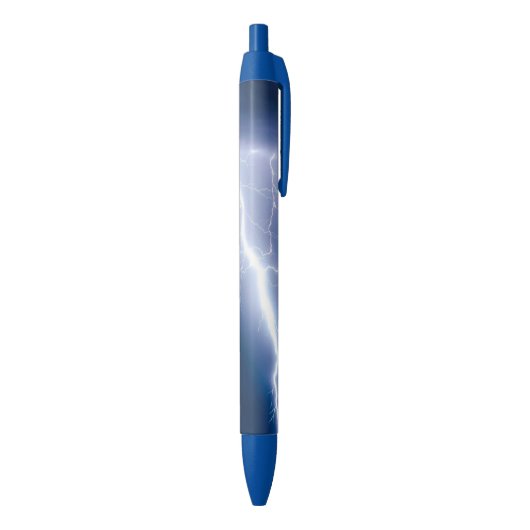 Stylo Noir "Foudre" (Bas (Vertical))