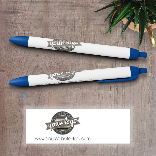 Stylo Noir Fournitures commerciales promotionnelles avec logo