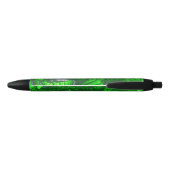 Stylo Noir fractale de la jungle (Dos)