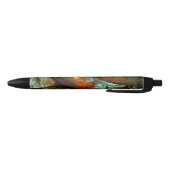 Stylo Noir Fractionner l'art Abstrait (Bas)