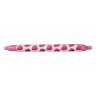 Stylo Noir Fraise
