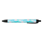 Stylo Noir Frangipani rose tropique (Bas)