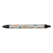 Stylo Noir Fruits d'agrumes (Devant)