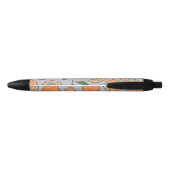 Stylo Noir Fruits d'agrumes (Dos)