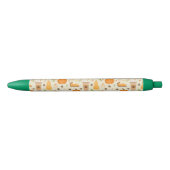 Stylo Noir Fun Orange Fall Motif (Devant)