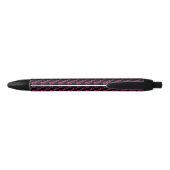 Stylo Noir Funky rose faux parties scintillant salle de gym t (Dos)