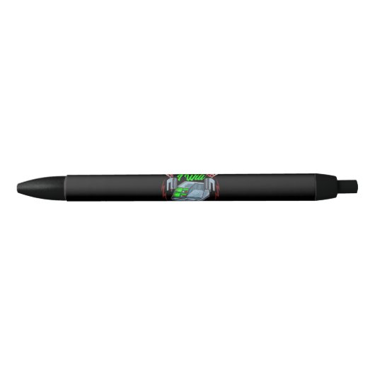 Stylo Noir Funny FireFighter Police Office Defibrillator (Devant)