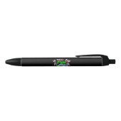 Stylo Noir Funny FireFighter Police Office Defibrillator (Haut)