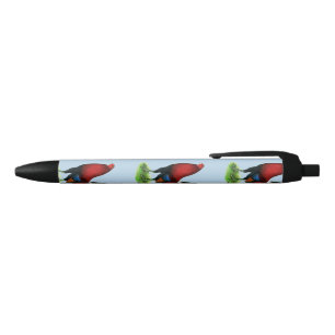 Stylo Noir Gamecock : Rouge foncé