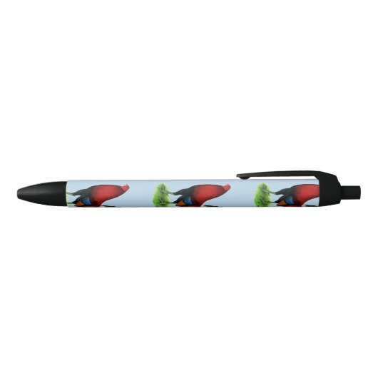 Stylo Noir Gamecock : Rouge foncé (Haut)