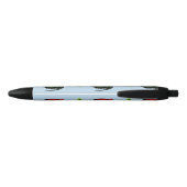 Stylo Noir Gamecock : Rouge foncé (Dos)