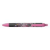 Stylo Noir Gamer fille (Dos)