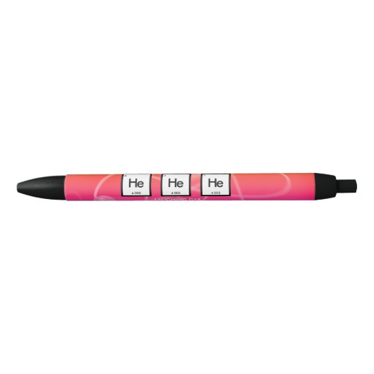Stylo Noir Gaz hilarant (Devant)
