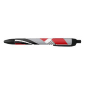 Stylo Noir Géométrie colorée (Bas)