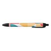 Stylo Noir Géométrique minimal (Bas)