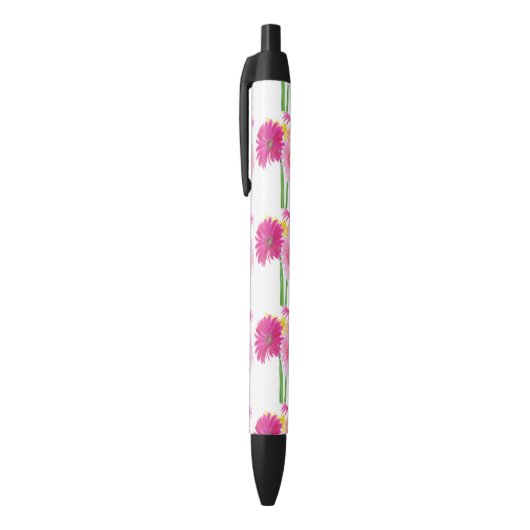 Stylo Noir Gerbera Daisy Flowers (Haut (Vertical))