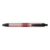 Stylo Noir Gingham Rouge de l'Ohio (Dos)
