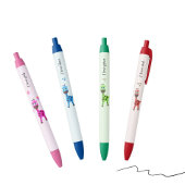 Stylo Noir girafe bleue