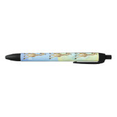 Stylo Noir Giraffe de la Parade Animale (Bas)
