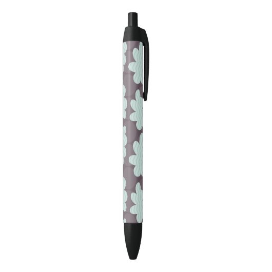 Stylo Noir Giraffe et nuages (Bas (Vertical))