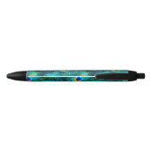 Stylo Noir Gloire de paon (Dos)