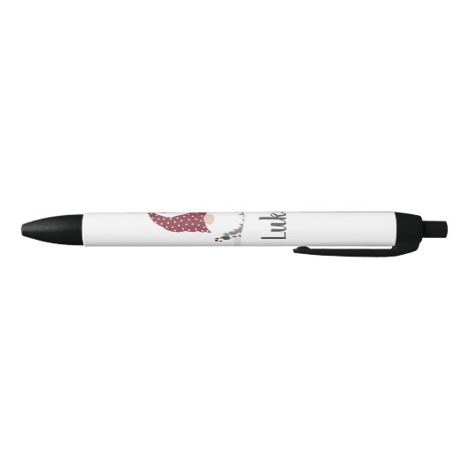 Stylo Noir Gnome Noël vacances Scandinave Tomte design (Bas)
